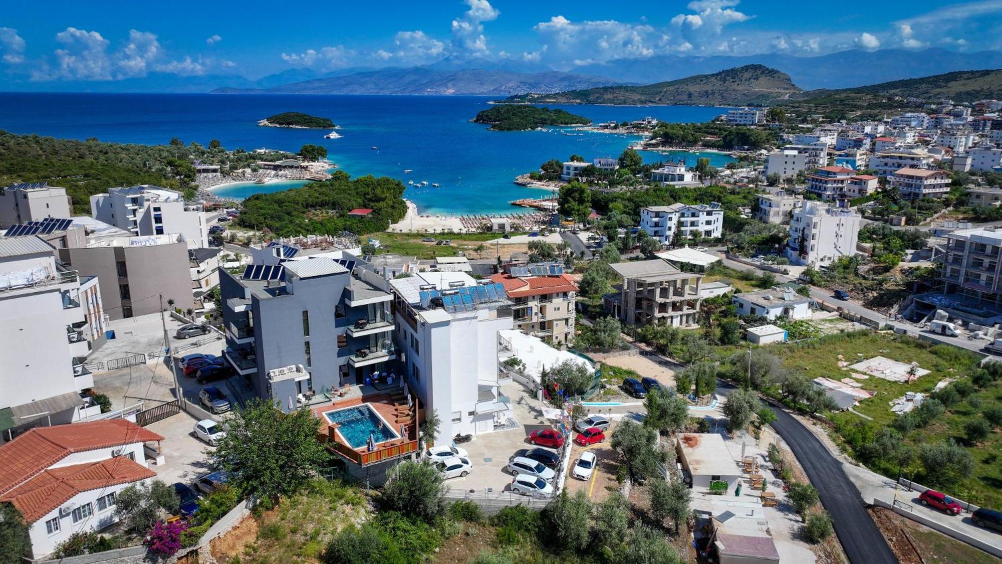 Hotel Ajden By Mira Mare Ksamil Exterior foto