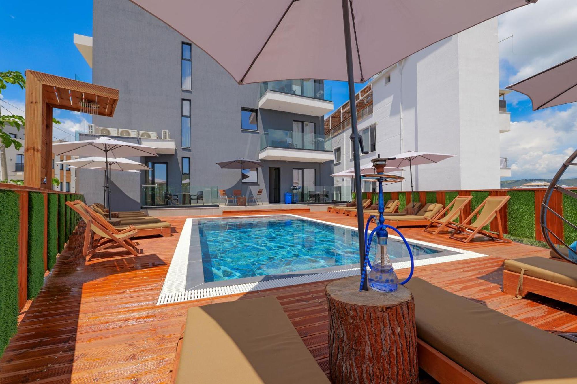 Hotel Ajden By Mira Mare Ksamil Exterior foto