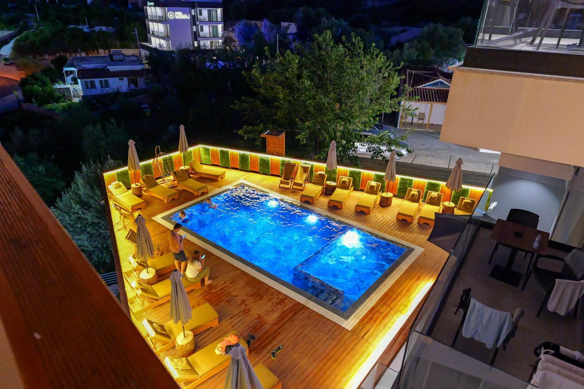 Hotel Ajden By Mira Mare Ksamil Exterior foto